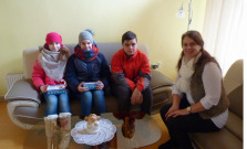 Návšteva žiakov ZŠ s MŠ Pod Vinbargom v Hospici Matky Terezy