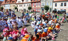 Škôlkari znova roztancovali celé Radničné námestie