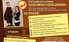 Duálne vzdelávanie na Spojenej škole - príležitosť pre deviatakov