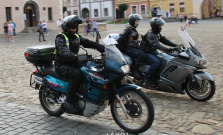 Motorkári zavítali do Bardejova