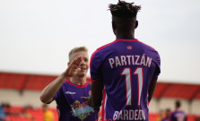 Futbalisti Partizána konečne vyhrali, Žilinu porazili rozdielom triedy