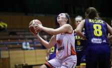 Basketbalistky hostili košických anjelov, zápas sa divákom páčil