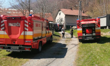 Požiar v Livovskej Hute, zasahovali mnohí dobrovoľní hasiči