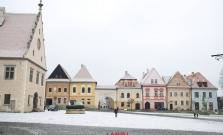 Do Bardejova dorazila zima, druhý december s prvým snehom