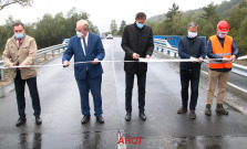 VIDEO | Rekonštrukcia mosta ponad potok Kamenec vo Sveržove úspešne ukončená