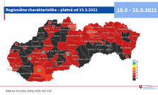 Bardejov si nepolepšil, okres ostáva v bordovej fáze