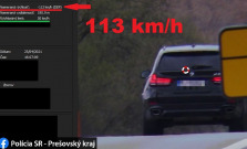 Vodič išiel cez obec Zborov rýchlosťou 113 km/h