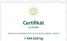 Bardejov získal certifikát za triedený zber komunálneho odpadu