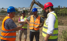 Výstavba košického NTC napreduje aj v týchto horúcich dňoch