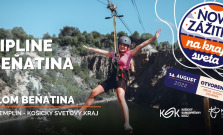 Zipline v Beňatine bude východoslovenský unikát