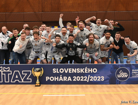 Hádzanári Tatrana Prešov získali svoju 24. trofej Slovenského pohára