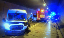 Čelná zrážka v tuneli Branisko si vyžiadala dvoch zranených