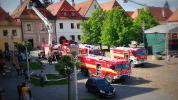 Pri požiari domu v Bardejove zasahovali počas cvičenia hasiči
