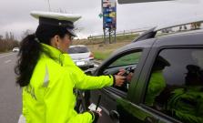 Počas kontroly na cestách Košického kraja nafúkali ďalší vodiči