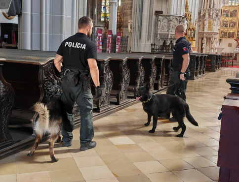 V Dóme sv. Alžbety v Košiciach nahlásili bombu