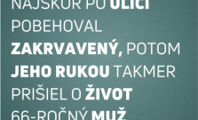 Rukou 24-ročného chlapca takmer prišiel o život 66-ročný muž