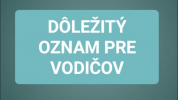 Úplná uzávierka cesty iii/3445 Prešov – Petrovany