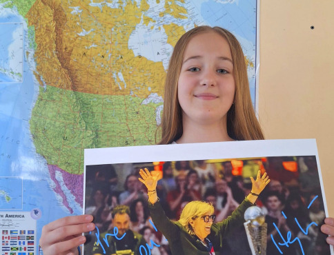 Mladá basketbalistka z Bardejova získala lukratívny pozdrav od legendárnej trénerky
