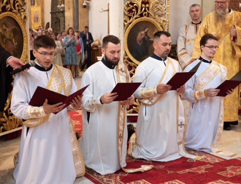 V Prešove vysvätili štyroch novokňazov Prešovskej archieparchie