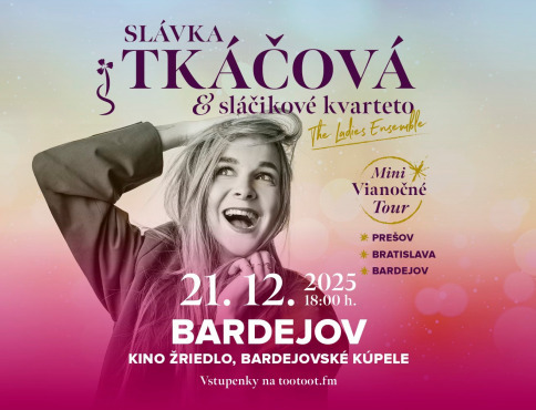 Speváčka Slávka Tkáčová vyráža na vianočné mini turné so sláčikovým kvartetom