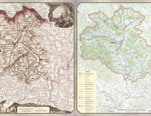 220 rokov rozdielu – Bardejov v unikátnom mapovom porovnaní