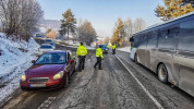 Polícia kontrolovala vodičov v Krompachoch