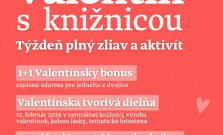 Valentín v knižnici: Košice pozývajú na týždeň plný kníh, lásky a zážitkov