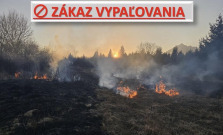 V Prešovskom kraji už viac ako 50 požiarov trávy: hasiči varujú pred vypaľovaním porastov