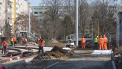 VIDEO | Modernizácia električkovej trate na Nad jazerom je už viac než z polovice dokončená
