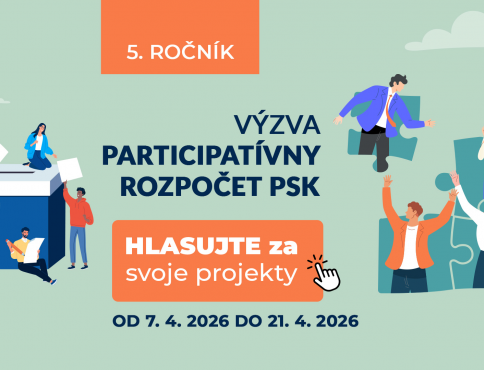 Začalo SMS hlasovanie v participatívnom rozpočte PSK, rozhodnutie je na verejnosti