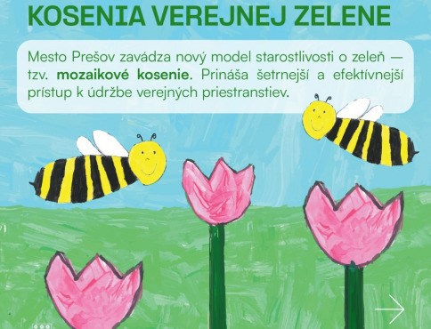 Prešov začal s kosbou verejnej zelene