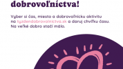 Chcete pomôcť? Prihlasovanie na Týždeň dobrovoľníctva je spustené