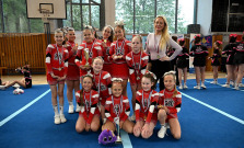 ABC Cheerleaders získali na domácej pôde tri zlaté medaily a bronz