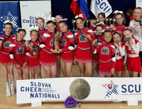ABC Cheerleaders vyhrali majstrovstvá Slovenska
