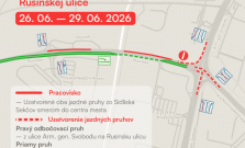 Rusínsku ulicu v Prešove čaká víkendové dopravné obmedzenie