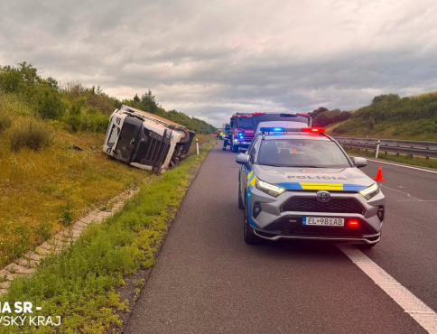 Smrteľná nehoda na D1 pri Prešove