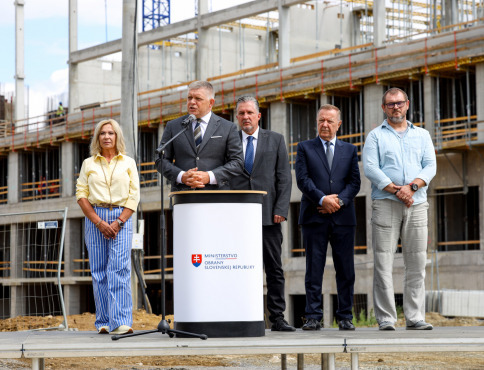Výstavba nemocnice v Prešove opäť pokračuje plným tempom