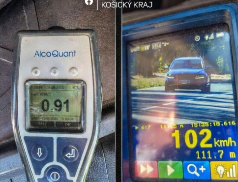 Polícia skontrolovala stovky vodičov. Toto boli najčastejšie priestupky