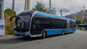 Do Košíc dorazil prvý z 11 nových elektrobusov. Vyskúšali ho na KVP