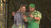 VIDEO | Východniarov rozospievala Kristína, prišli aj herci zo seriálov Dunaj a Sľub